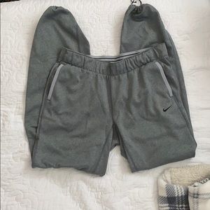 Small Gray Nike sweatpants
